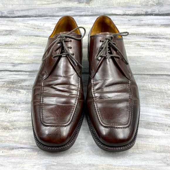 Cole Haan Brown Leather Oxfords Lace-Up Dress Shoe Formal Men’s 10M - Picture 5 of 16